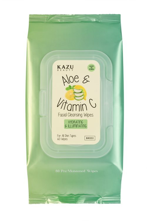 Aloe & Vitamin C Facial Cleansing Wipes