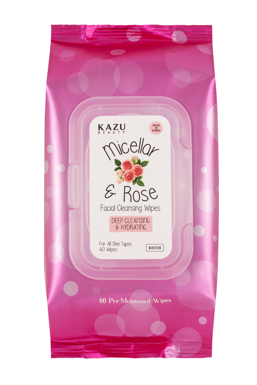 Micellar & Rose Facial Cleansing Wipes